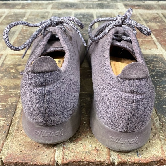 Allbirds Men Purple Muave The Wool Runners Active Running Sneaker Shoes Laces 12 - Picture 4 of 9